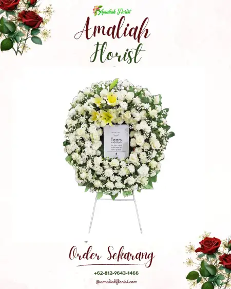 Krans Bunga Duka Klewor