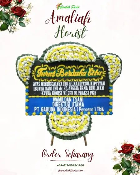 Papan Bunga Duka Klewor